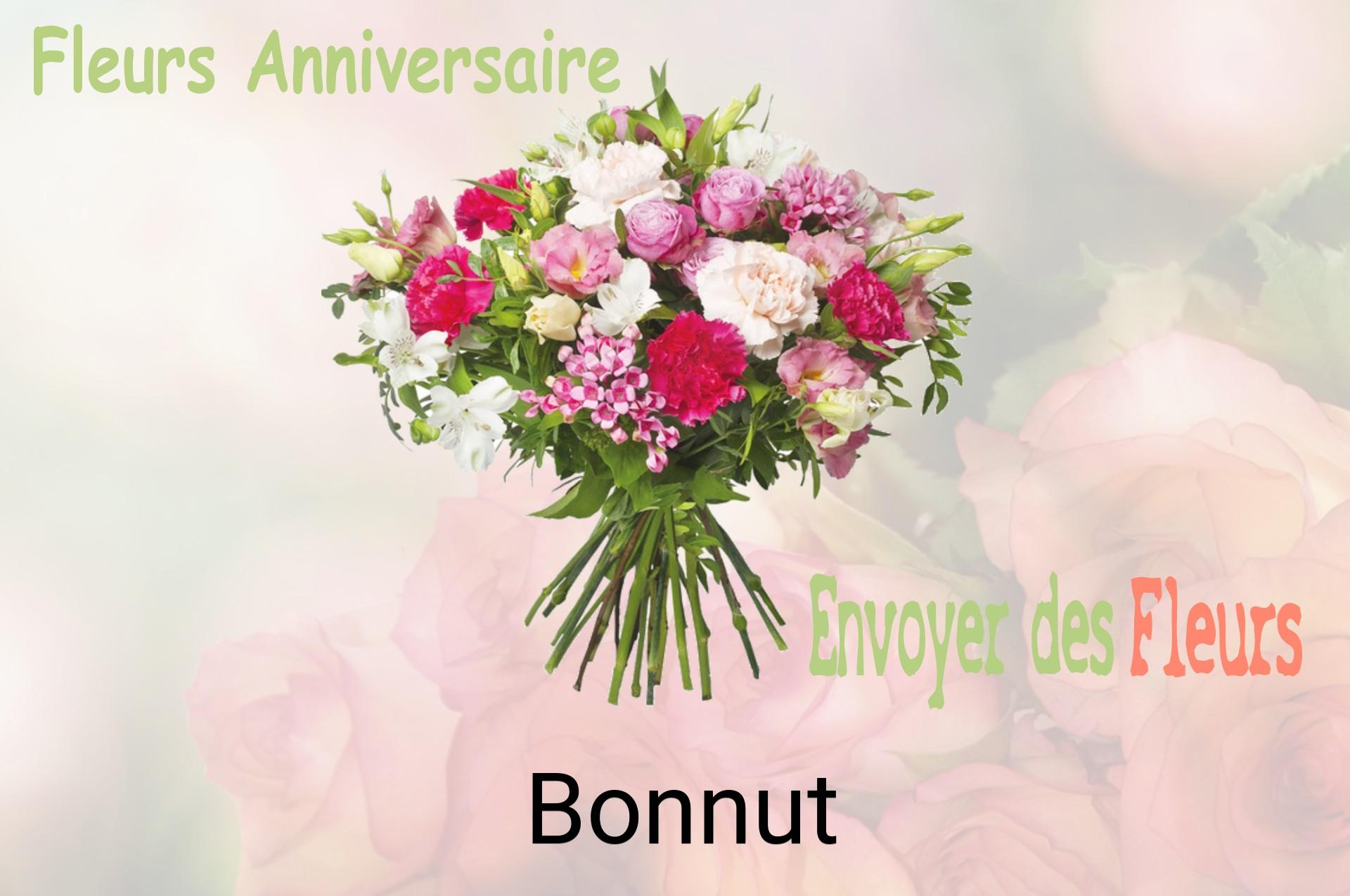 Bouquet de fleurs d’anniversaire livré à Bonnut